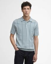 Barbour Men's Wellburn Knitted Polo Shirt SLATE