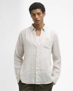 Barbour Men's Linton Tailored Long-Sleeved Shirt MIST