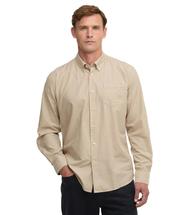 Barbour Men's Finwell Gingham Regular Shirt STONE