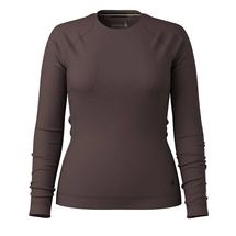 Smartwool Women's Classic Thermal Merino Base Layer Crew MINKHEATHER