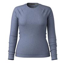 Smartwool Women's Classic Thermal Merino Base Layer Crew NIGHTFALLBLUEHEATHER