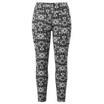 Smartwool Women's Classic Thermal Merino Base Layer Bottom BLACKDECOFLORAL