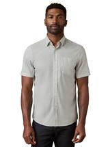 Faherty Men's Short-Sleeve Movement Shirt SAGESCALLOPSHELL