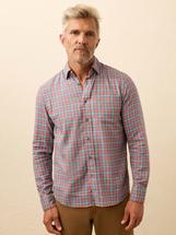 Faherty Men's Movement Brushed Shirt - Blue Sierra Plaid BLUESIERRAPLAID