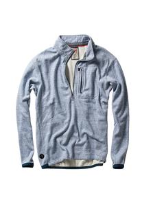 Relwen Micropile Half-Zip LTBLUEFLECK