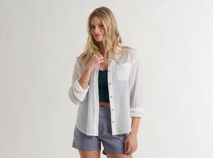 Kuhl Women's Marlie Long Sleeve WHITE