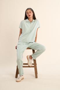 Gabrielle Women's Gala Short Sleeve Pullover SAGE