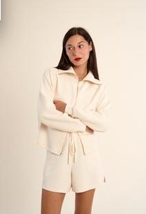 Gabrielle Women's Colette Knit Shorts OFFWHITE