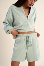 Gabrielle Women's Colette Knit Shorts SAGE