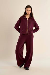 Gabrielle Women's Monalisa Wide Leg Pant DARKRED