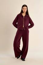 Gabrielle Women's Monalisa Wide Leg Pant DARKRED