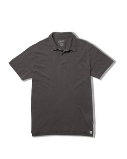 Grayers Sunwashed 2 Button Polo - Castle Rock CASTLEROCK