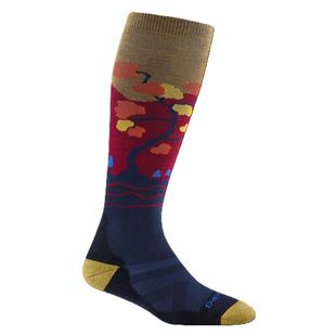 Darn Tough Women's Enchanted Over-the-Calf Midweight Ski & Snowboard Socks AUTUMN