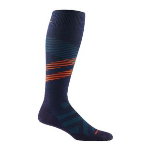 Darn Tough Men's Pennant RFL Over-the-Calf Ultra-Lightweight Ski & Snowboard Socks ECLIPSE
