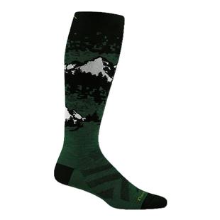 Darn Tough Men's Cold Smoke Over-the-Calf Lightweight Ski & Snowboard Socks MOSS