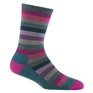 Darn Tough Women's Mystic Stripe Crew Lightweight Lifestyle Socks Alternate View