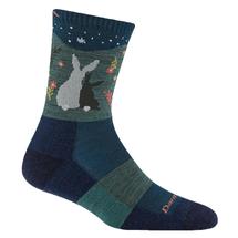 Darn Tough Women's Critter Club Micro Crew Lightweight Hiking Socks ECLIPSE