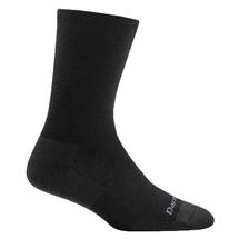Darn Tough Women's Solid Basic Crew Lightweight Lifestyle Socks BLACK