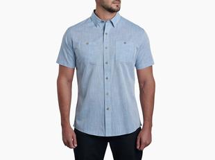 Kuhl Men's Karib™ Short Sleeve Shirt HORIZONBLUE