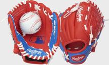  Rawlings Players Series 9 In Baseball/Softball Glove With Soft Core Ball - Left Hand