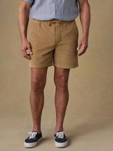 Faherty Men's Essential Corduroy Short DARKSAND