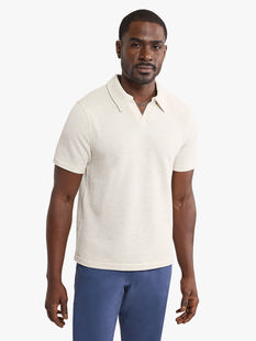 Fair Harbor Men's Tailwind Polo NATURAL