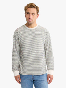 Fair Harbor Men's Sundown Terry Crewneck NAUTICALSTRIPE