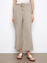 Charlie B Tencel Wide Leg Jogger Pants - Sage SAGE