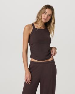 Vuori Women's Pose Cooper Tank FRENCHROAST