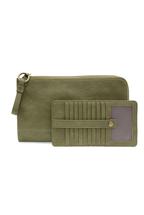 Joy Susan Karina Convertible Wristlet & Wallet EUCALYPTUS