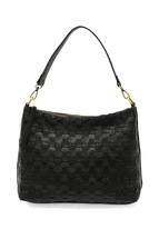 Joy Susan Winnie Woven Hobo BLACK