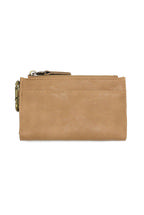 Joy Susan Bobbie Bifold Wallet with Carabiner CAMEL