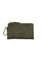Joy Susan Bobbie Bifold Wallet with Carabiner DARKBASIL