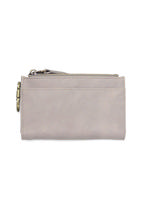Joy Susan Bobbie Bifold Wallet with Carabiner GREY