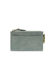 Joy Susan Bobbie Bifold Wallet with Carabiner LIGHTDENIM
