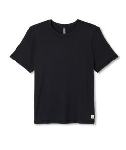 Vuori Women's Short Sleeve Lux Tee BLACK