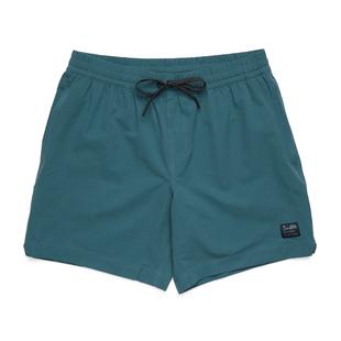 Howler Bros Men's Salado Seersucker Shorts DARKTEAL