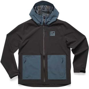 Howler Bros Men's Storm Splitter Rain Shell ANTIQUEBLACK/DKSLATE