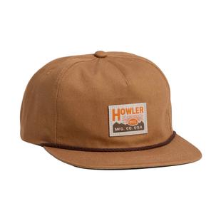Howler Bros Men's Unstructured Snapback Hat HBMANU/BROWNOXFORD