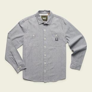 Howler Bros Men's Tallier Work Shirt HICKORYSTRIPE