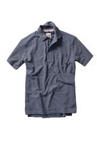 Relwen Men's Fineline Jersey Polo NAVY/WHT