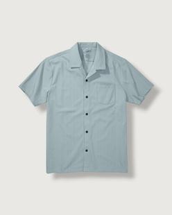 Grayers Men's Manolo Jacquard Camp Shirt PIGEON