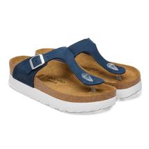 Birkenstock Women's Gizeh Flex Platform NEWNAVY