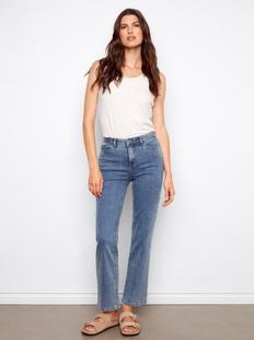 Charlie B Women's Charlotte Straight Leg Jeans MEDIUMBLUE