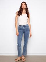 Charlie B Women's Charlotte Straight Leg Jeans MEDIUMBLUE
