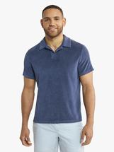 Fair Harbor Men's Ravello Terry Polo NAVY