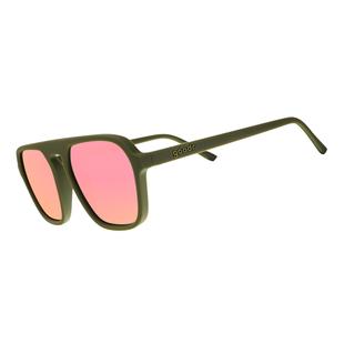 Goodr Dirty Martini Time Machine Sunglasses OLIVE