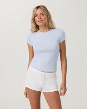 Vuori Women's Everyday Cotton Stretch Fitted Tee ATMOSPHERE