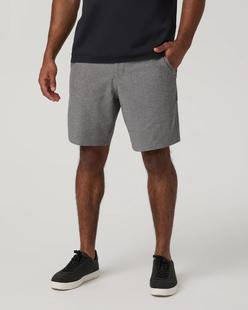 Vuori Men's Aim Short 8 Inch GULLGREYLINENTEXTURE