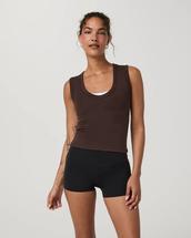 Vuori Women's Everyday Cotton Stretch Tank FRENCHROAST